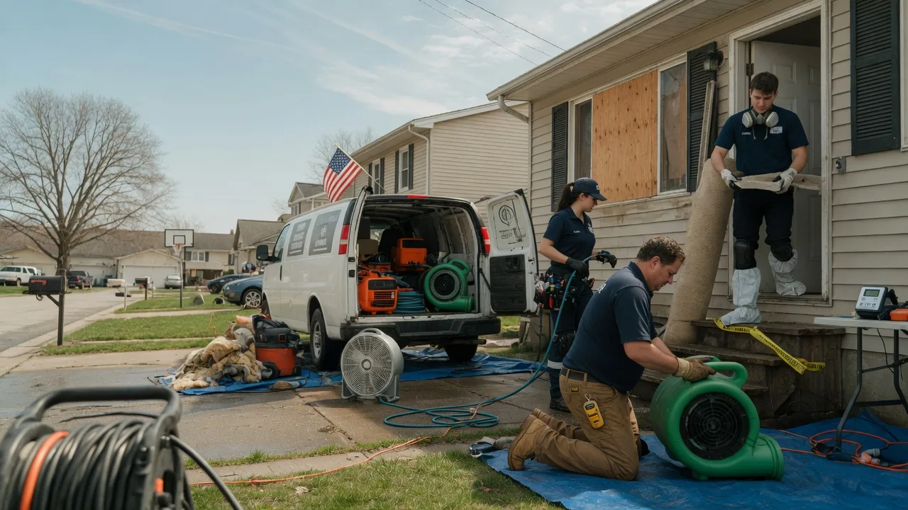 Water Damage Restoration in Fredonia, WI near me